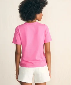 Hot Sunwashed Crew Tee - Women T-Shirts