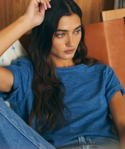 Hot Sunwashed Crew Tee - Women T-Shirts