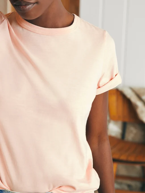 Outlet Sunwashed Crew Tee - Women T-Shirts