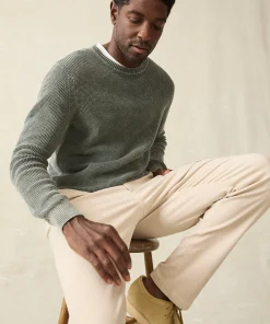 Fashion Sunwashed Crewneck Sweater - Sweaters