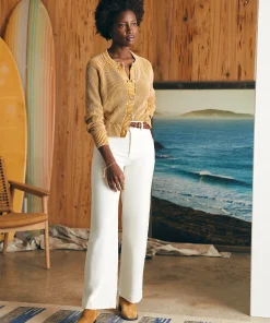 Discount Sunwashed Fisherman Cardigan - Women Sweaters