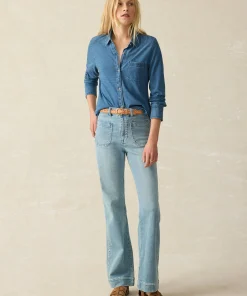 Clearance Sunwashed Knit Shirt - Women Shirts & Tops