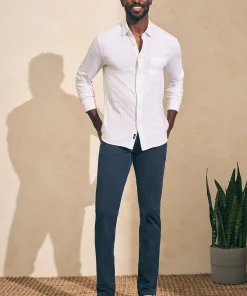 Fashion Sunwashed Knit Shirt (Single Pocket) (Tall) - Shirts