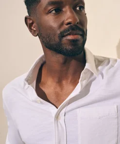 Fashion Sunwashed Knit Shirt (Single Pocket) (Tall) - Shirts