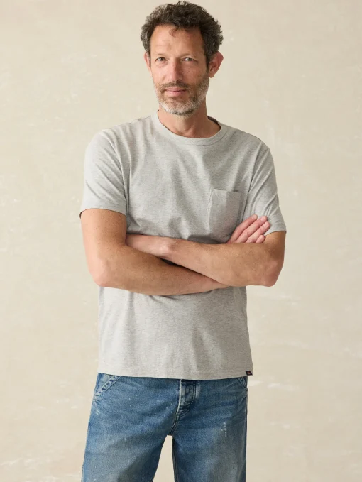 Fashion Sunwashed Pocket Tee - T-Shirts & Henleys