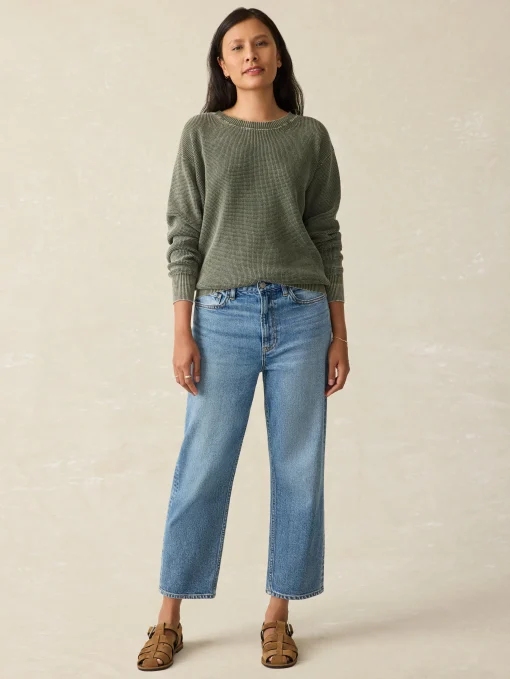 Sale Sunwashed Relaxed Sweater - Women Sweaters