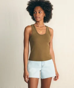 New Sunwashed Rib Tank - Women T-Shirts