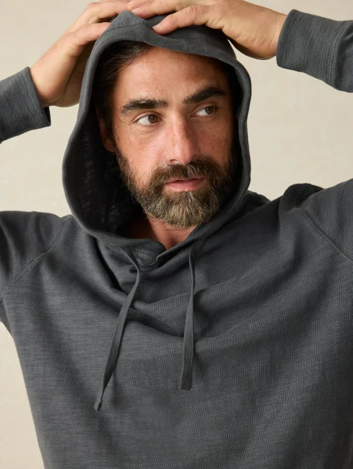 Hot Sunwashed Slub Hoodie - Hoodies & Sweatshirts|Lounge