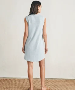Outlet Sunwashed Slub Muscle Dress - Women Dresses