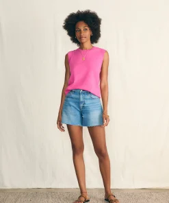 Sale Sunwashed Slub Muscle Tank - Women T-Shirts