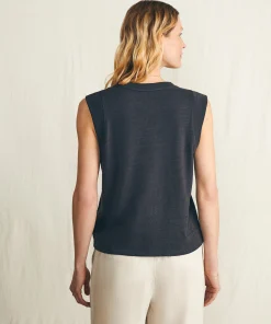 Clearance Sunwashed Slub Muscle Tank - Women T-Shirts