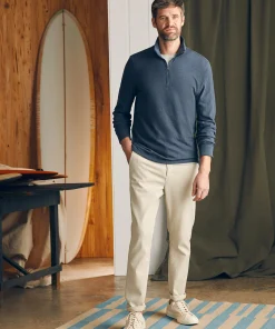 Outlet Sunwashed Slub Quarter Zip (Tall) - Hoodies & Sweatshirts|Lounge