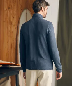 Outlet Sunwashed Slub Quarter Zip (Tall) - Hoodies & Sweatshirts|Lounge