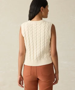 Hot Sunwashed Sweater Vest - Women Sweaters