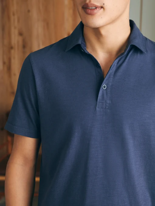 Sale Sunwashed T-Shirt Polo - Polo Shirts|T-Shirts & Henleys