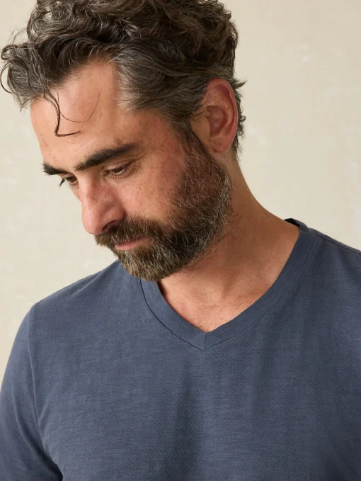 Sale Sunwashed V-Neck Tee - T-Shirts & Henleys