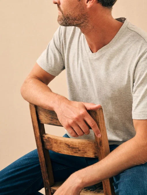 Online Sunwashed V-Neck Tee - T-Shirts & Henleys