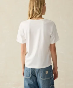 New Sunwashed V-Neck Tee - Women T-Shirts