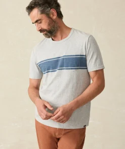 Fashion Surf Stripe Sunwashed Pocket Tee - T-Shirts & Henleys