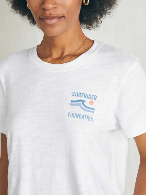 Sale Surfrider Sunwashed Cropped Tee - Women T-Shirts