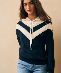 New Throwback Sweater Hoodie - Women Sweaters|Hoodies & Sweatshirts