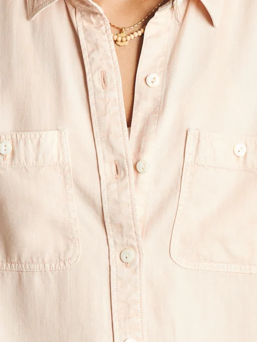 Clearance Tried & True Chambray Shirt - Women Shirts & Tops