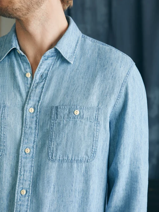 New Tried & True Chambray Workshirt - Shirts
