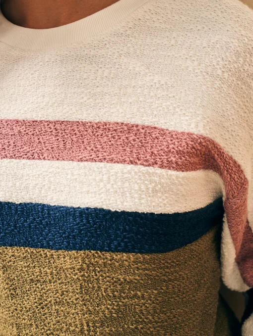 Online Vista Stripe Pullover - Women Hoodies & Sweatshirts
