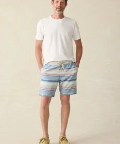 Best Whitewater Stripe Sweatshort - Shorts|Lounge